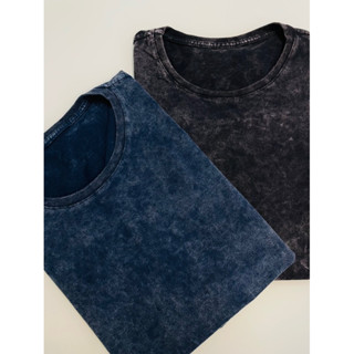Camiseta Masculina Estonada em Malha 100% Algodão
