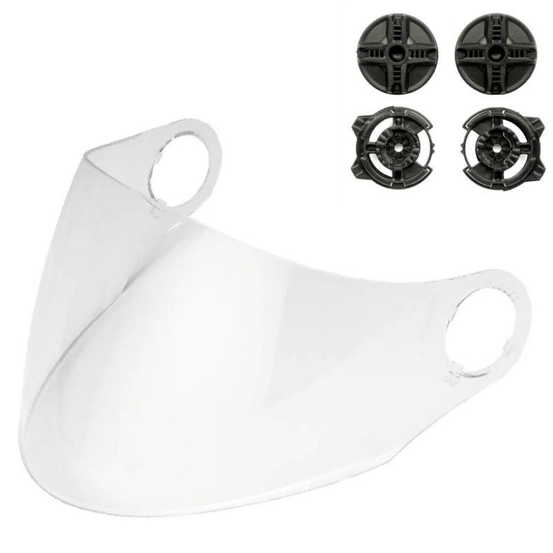 TSF | Viseira cristal FW3 X Open (Aberto) + Reparo lateral em Oferta na Shopee