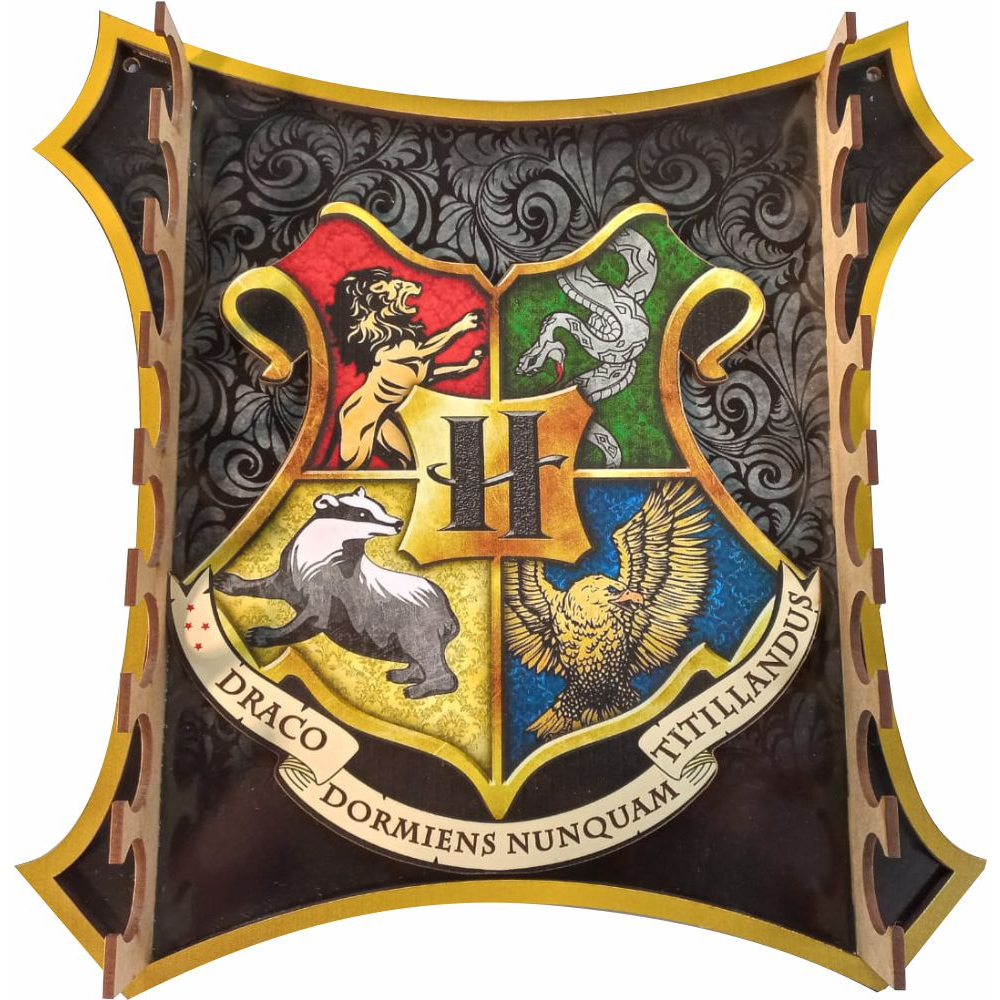 Expositor Suporte Porta Varinhas Harry Potter Casas Hogwarts - Diversos Modelos em Oferta na Shopee
