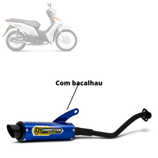 Escape Escapamento Para Moto Pro Tork Competition Compatível Com Biz 100 2015