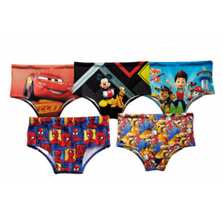 Kit De 5 Sungas Infantil Menino Personagens Atacado