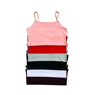 Kit 5 Regatas Basica Regatinha Alcinha Blusa Feminina