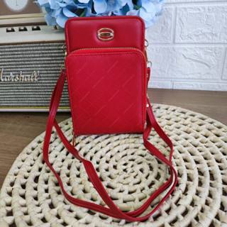 Bolsa Feminina Transversal Porta Celular Com 2 Divisórias