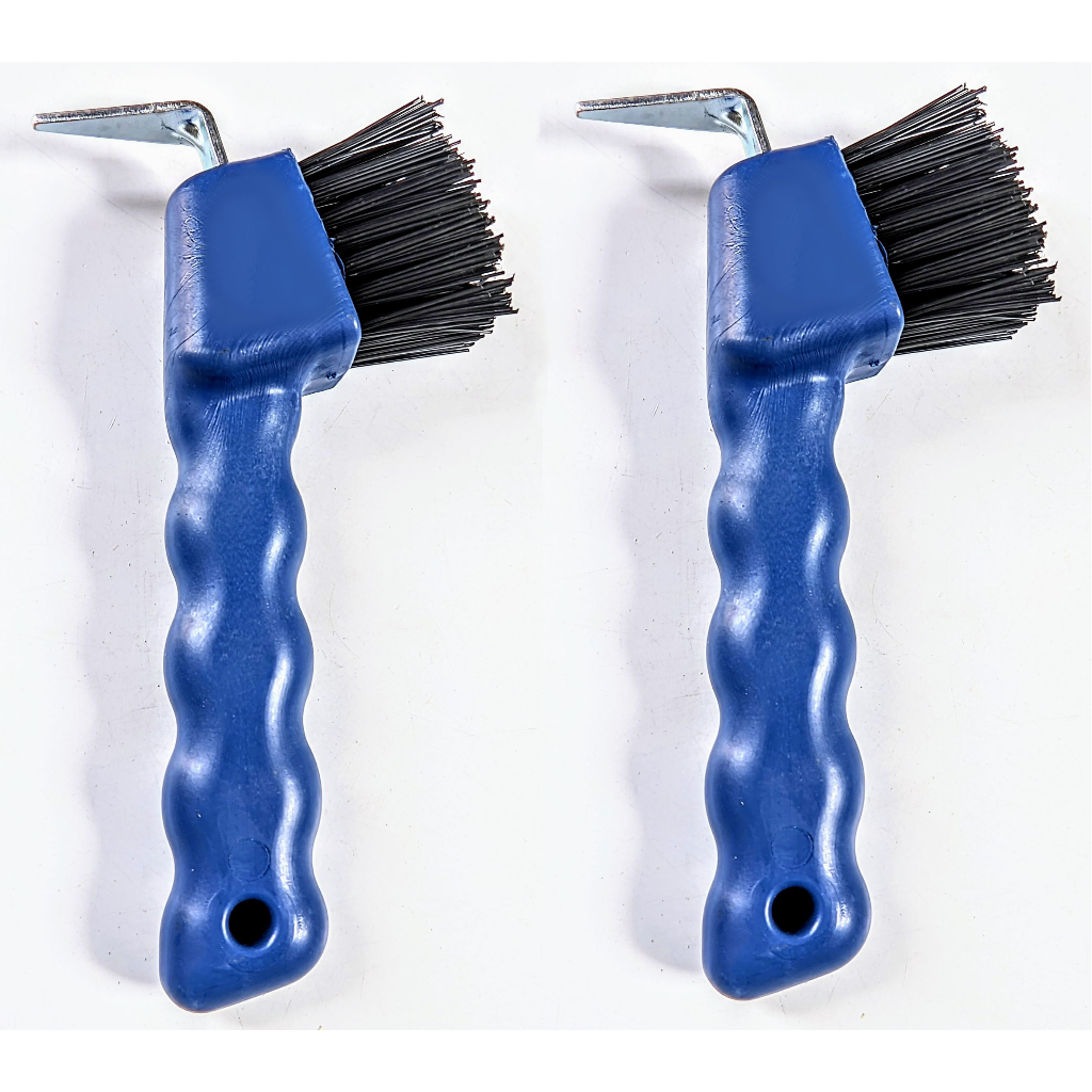 2 Unidades De Limpador de Ranilha Casco Cavalo 2 Em 1 Com Escova