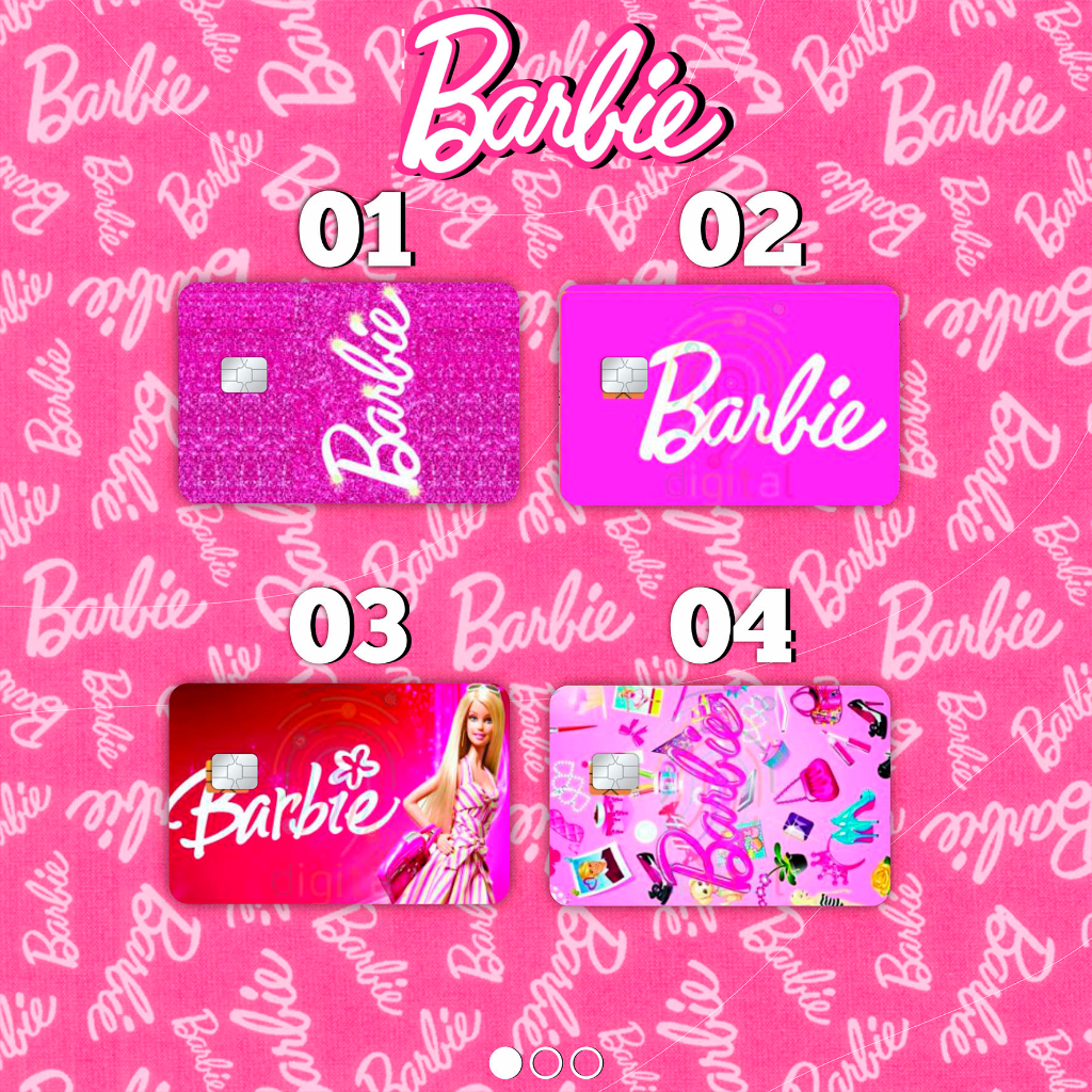 Adesivo Para Cartão Skin Card Rosa Menina Teen Movie Modelos Variados Girls Logo Crédito Debito
