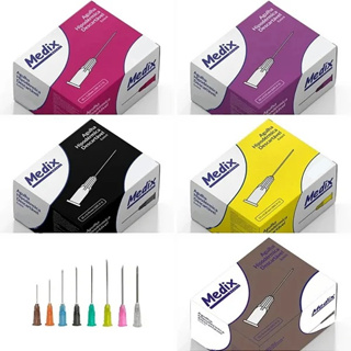 Agulha Hipodérmica Com 50 Unidades Medix em Oferta na Shopee