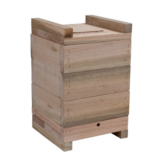 Caixa para Abelhas Sem Ferrão modelo INPA 12x12 3cm espessura Jataí Mirim Iraí Em Eucalipto em Oferta na Shopee