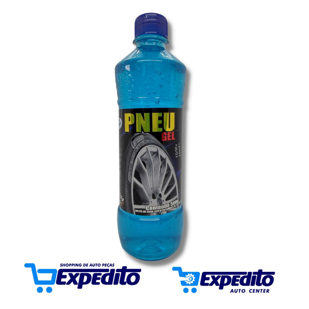 Revitalizador de Pneus e Borrachas Renovador Pneu Gel 500g Mil Milhas