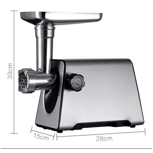 Detalhes do Máquina De Moer Carne Elétrico 110v 3000w - Aço Inox Cn902