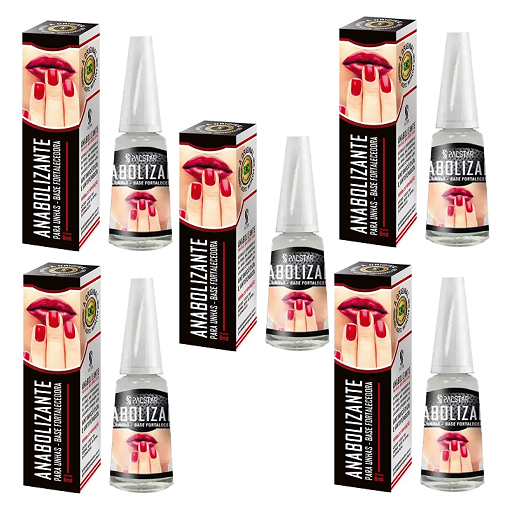 Pacstar 5 Base Anabolizante Fortalecedora De Unhas 8ml