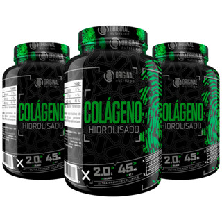 Kit 3x Colágeno Hidrolisado 120 Cáps - Original Nutrition