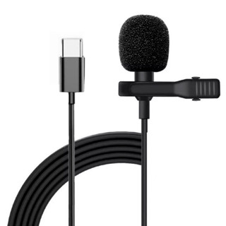 JH-042 Mini Microfone De Lapela Profissional P/ Celular TYPE-C MingStore
