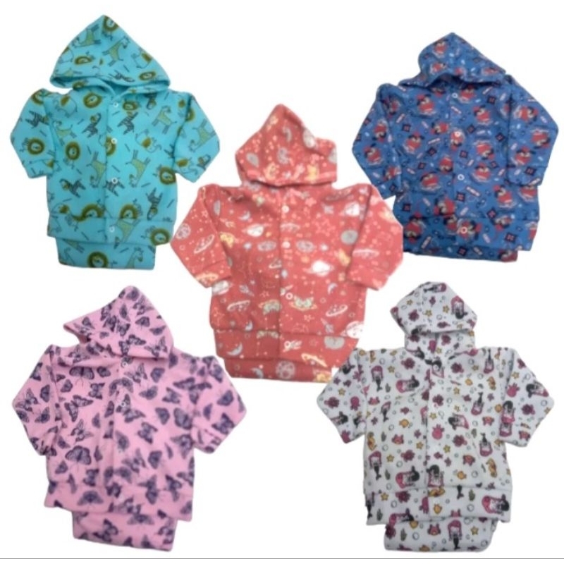 Conjunto Soft Bebê Tamanhos 1 ,2, 3 ,4 Anos inverno - Blusa com Capuz e Calça - Menino Menina