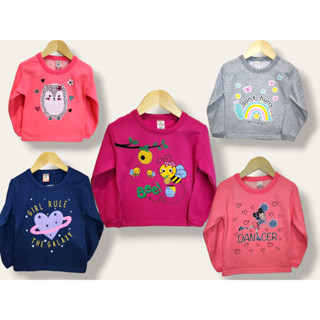 Kit 3 Casacos Moletom Feminino Blusa Menina 1 a 8 Inverno Flanelado
