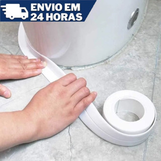 Fitas De Vedação Para Banheiro Em PVC Adesivas De Parede À Prova D