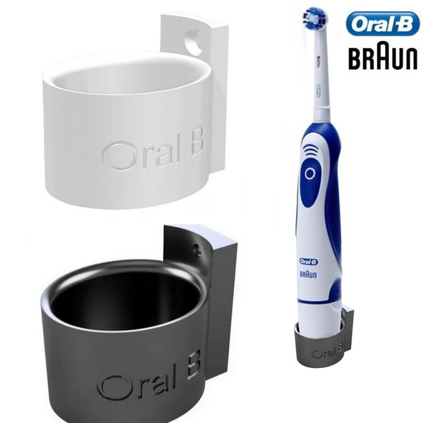 Suporte Base Parede Porta Escova Dental Elétrica Oral B Braun