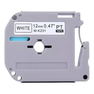 Fita Compatível Rotulador Brother MK 231 PT70 PT80 PT90 12mm em Oferta na Shopee