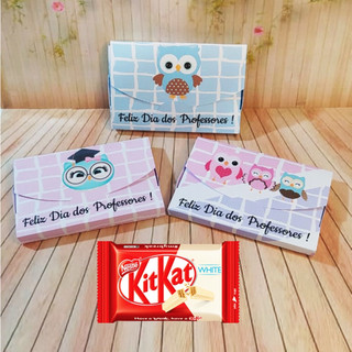 10 Caixas para KitKat Lembrança Dia dos Professores