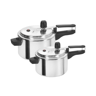 KIT COM 2 PANELAS DE PRESAO PRESSÃO ALUMINIO POLIDA VÁRIOS KITS APROVADO SELO DO INMETRO em Oferta na Shopee