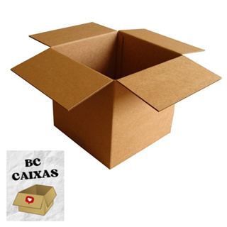 100 caixas de papelão 10x10x10 em Oferta na Shopee