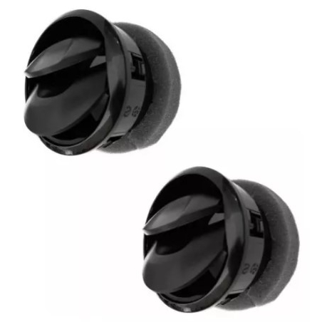 Par Difusor Saida De Ar Lateral Fiat Mobi Strada Preto