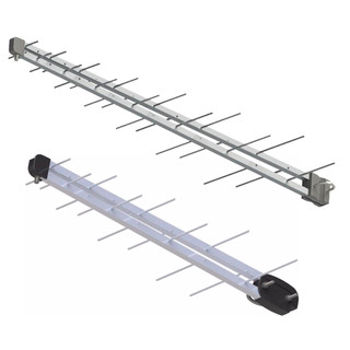 Antena Tv Digital 4K Externa UHF Digital Log 16 - 28 Elementos Casa Residência Sinal Televisão em Oferta na Shopee