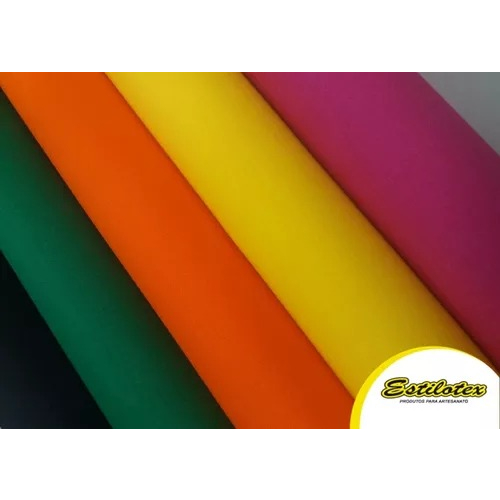 Tecido Pano De Copa Liso Colorido Estilotex - Retalho