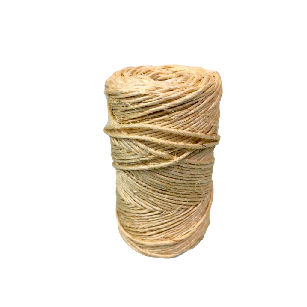 Fio Sisal Natural Rustico 100g - 60metros em Oferta na Shopee