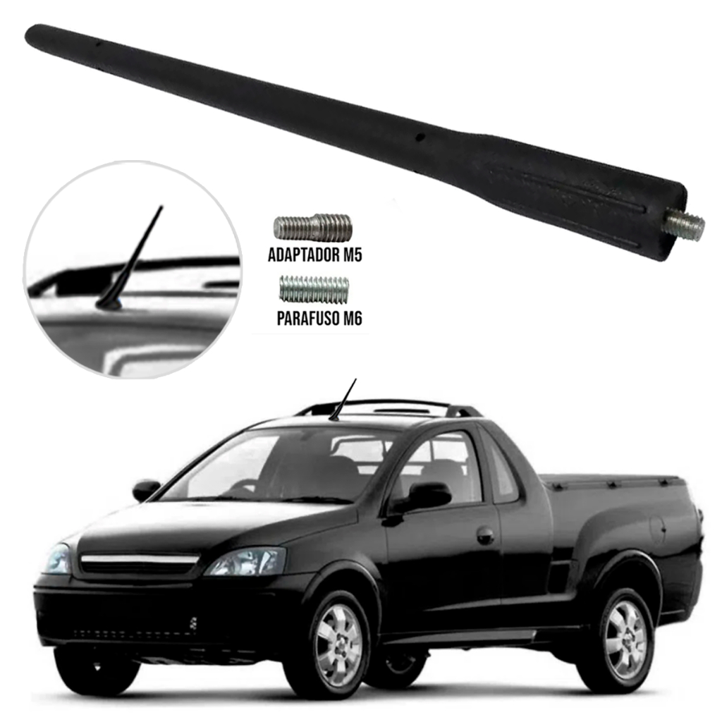 Haste Antena Teto Montana Corsa Celta Prisma Meriva Zafira em Oferta na Shopee