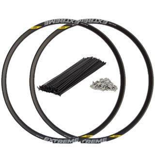 Kit Aro 29 Par Vzan Extreme Pro Disc 28 Furos Tubeless Com Raios 28F em Oferta na Shopee