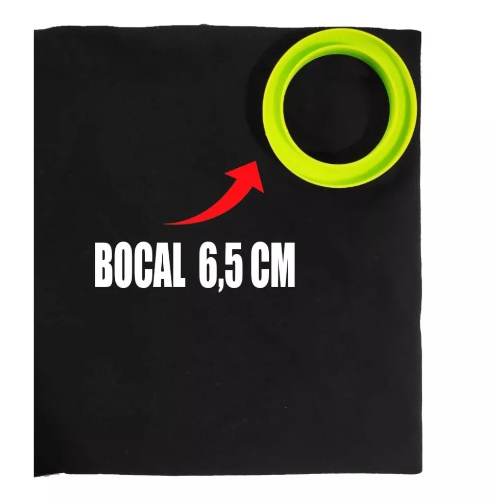 Saco Pano Aspirador P/ Electrolux Hidrovac A10 Bocal 6,5 Cm