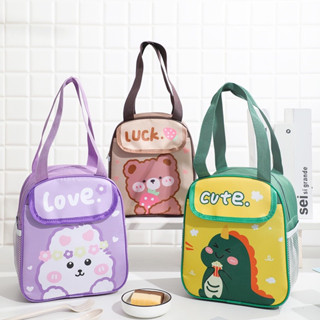 Bolsa Lancheira Escolar Infantil Cute Térmica Piquenique Marmita Portátil