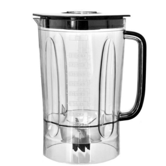 Copo Liquidificador Philco Ph900 Modelo Original Mebrasi Preto Cristal/Acrílico SOMENTE O COPO