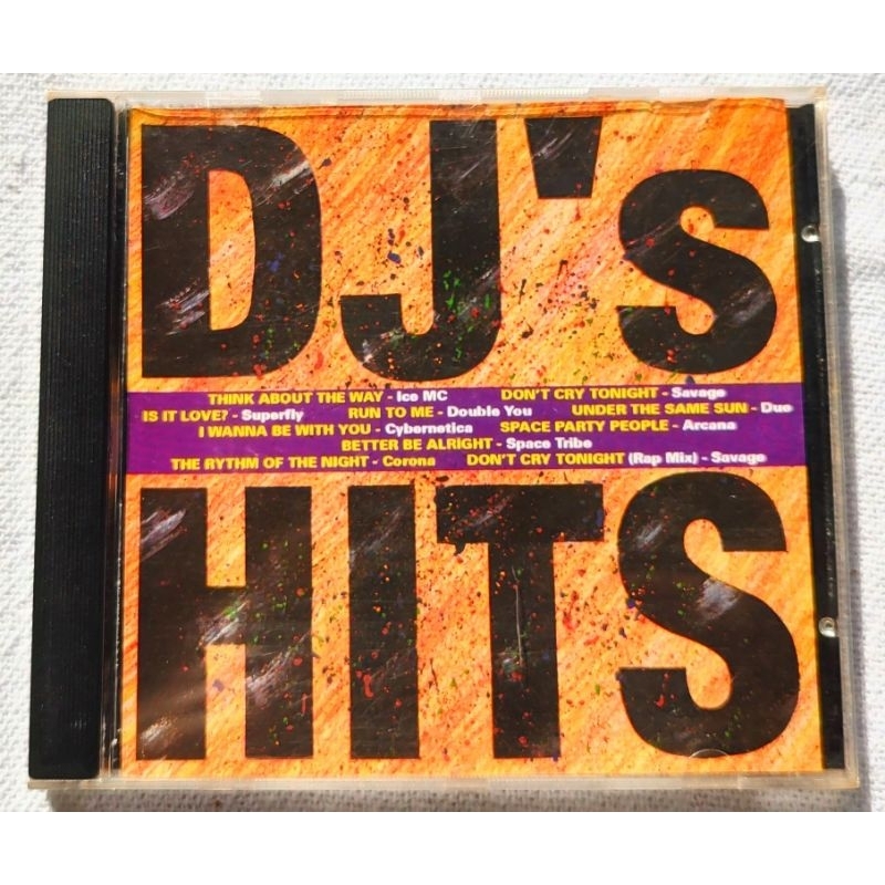 CD DJ'S HITS - SPOTLIGHT RECORDS ORIGINAL USADO - FLASH HOUSE DANCE 1994 LEIA A DESCRIÇAO