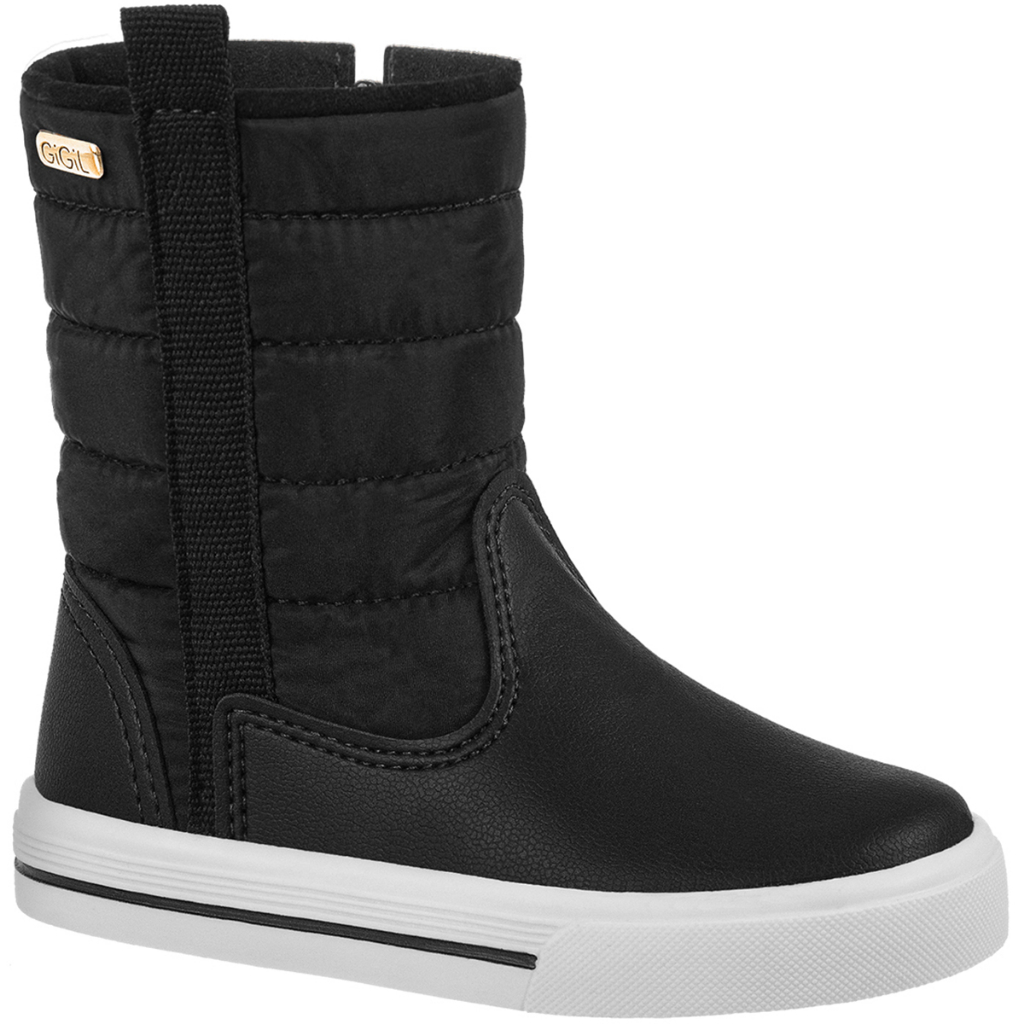 Bota Infantil Coturno Galocha Tecido Feminino Meninas Cano Curto Conforto Moda - Baby & Kids Fashion