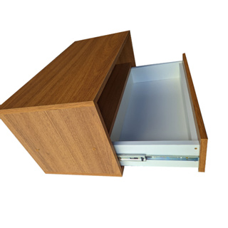 1 Mesa de Cabeceira com Gaveta cor Freijó 35x30x30 100% MDF em Oferta na Shopee