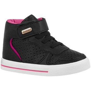 Tênis Botinha Infantil Coturno Cano Alto Feminino Casual Confortável Moda