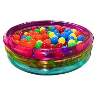 Piscina Inflável Infantil Personagens Infantis Com Bolinhas Colorida