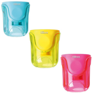 Apontador 1 ou 2 Furos Neon Transparente AP14 (Jumbo e Tradicional) - Tilibra em Oferta na Shopee