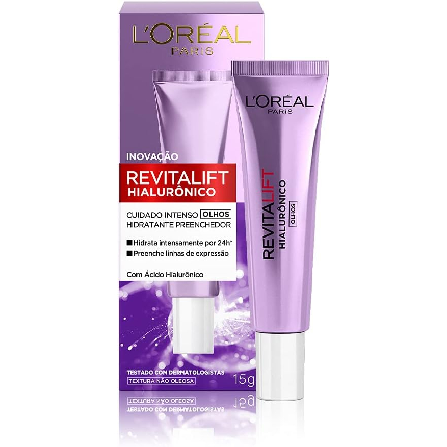O que é Creme Anti Idade para Olhos Loreal Paris Revitalift Hialurônico? Guia e Onde Comprar | BuscaProdutos