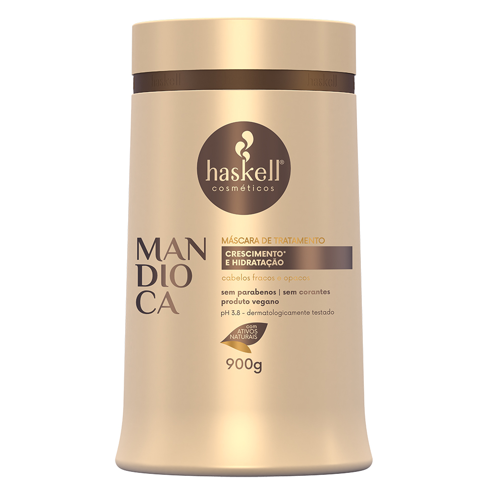 Mascara de Tratamento Mandioca 900g Haskell