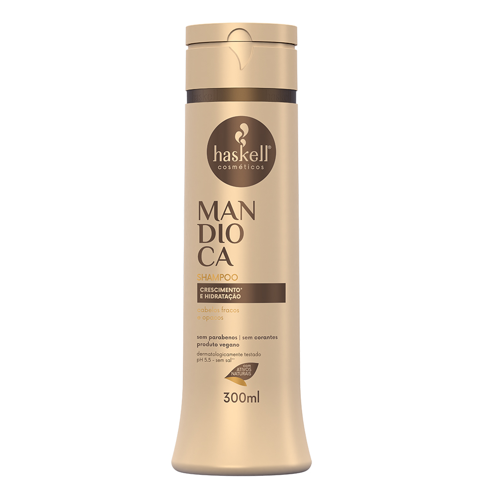 Shampoo Mandioca 300ml Haskell