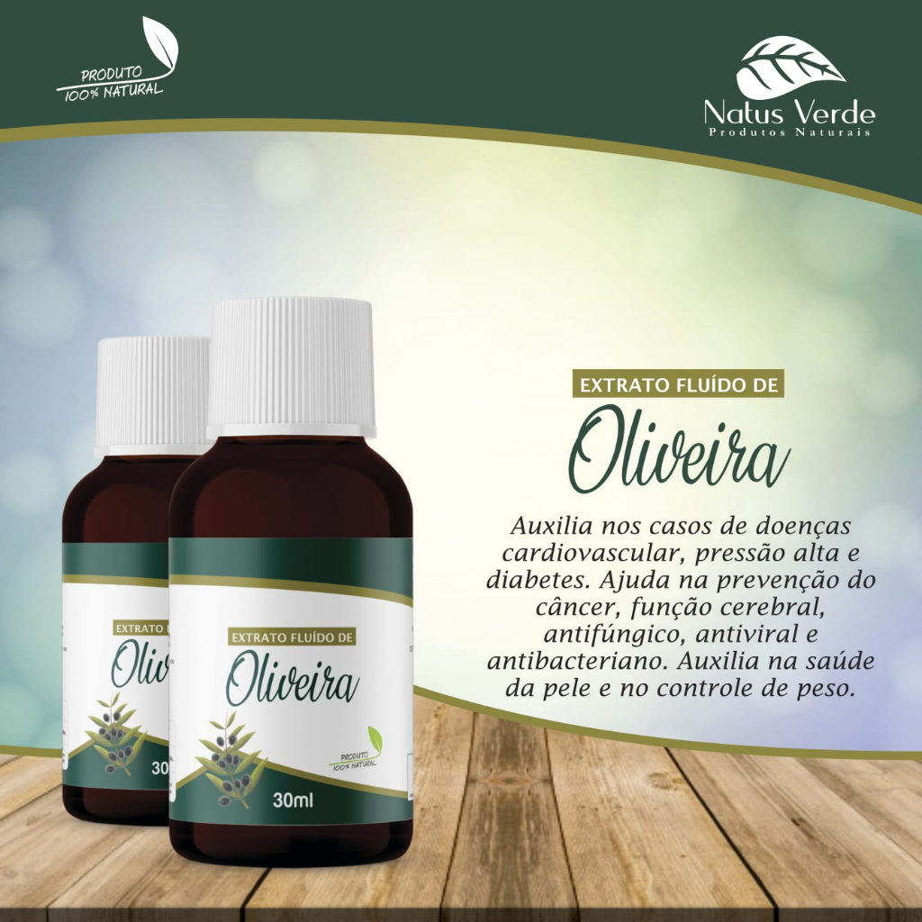 EXTRATO FLUIDO - OLIVEIRA 30 ML