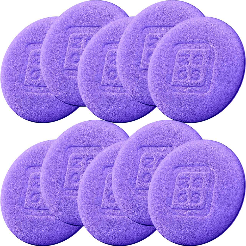 10 Aplicador de Espuma Zacs Automotivo Cera Selante Pretinho em Oferta na Shopee