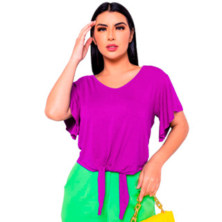 Blusinha Feminina Detalhe de AMARRAR