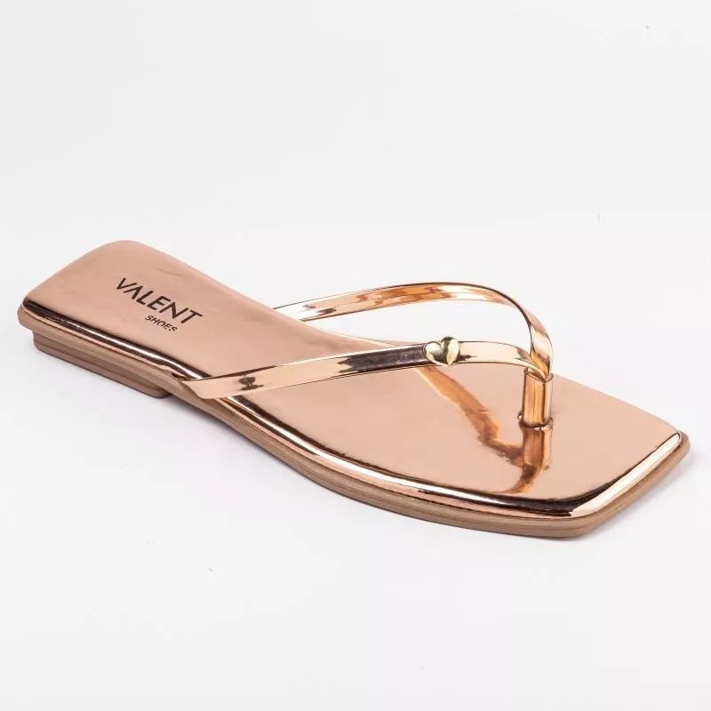Rasteirinha bronze feminina  básica  verão (ENVIO IMEDIATO) em Oferta na Shopee