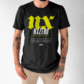 Camiseta Masculina E Feminina Banda Rock Nx Zero Tour Cedo Ou Tarde Tecido Algodão