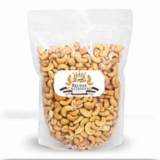 Castanha de Caju Torrada Sem SAL [INTEIRA W1] - 1KG [COM ATM] - Rei das Castanhas