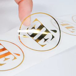 10 Folhas Adesivas Vinil Transparentes Para Jato De Tinta A4