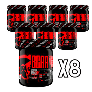 Combo 8x Bcaa 60 Cáps - Espartanos